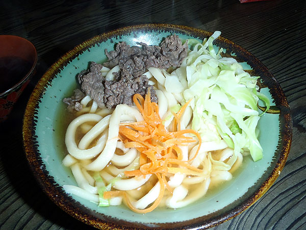 みさきの肉うどん
